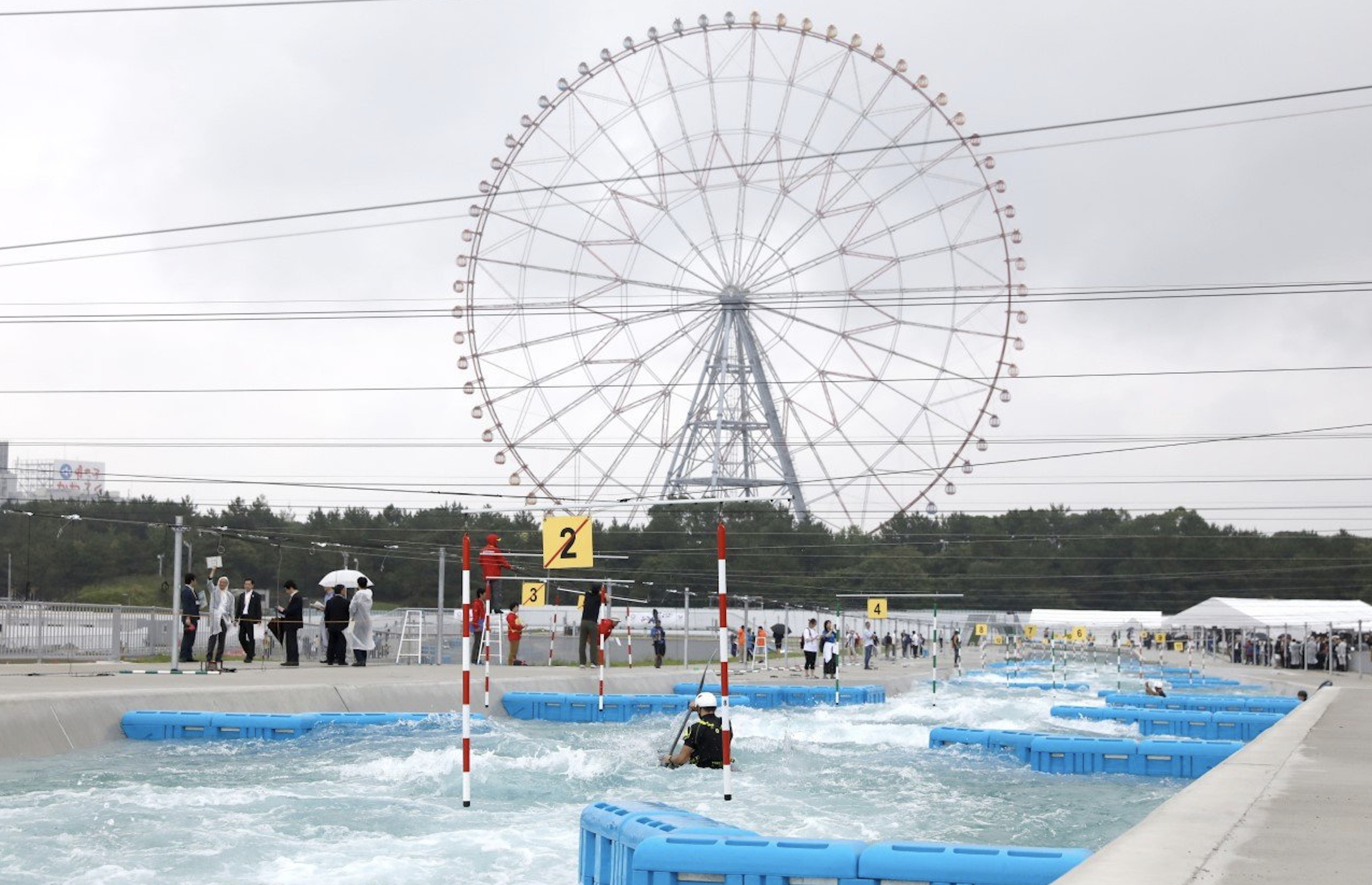 V Tokiu otvorili kanál pre OH 2020, ako prvý ho vyskúšal "Slovák" Takuya Haneda